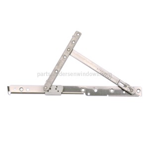 Andersen Casement Hinge, Upper Split Arm Hinge with Screws, Stainless Steel - 1361462A