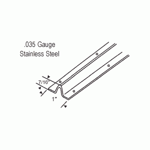 Peachtree Sliding Patio Door - Sliding Panel Replacement Sill Track Overlay - 16-251