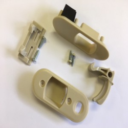 Peachtree Citadel Sliding Screen Handle Latch Kit w/ Keeper 