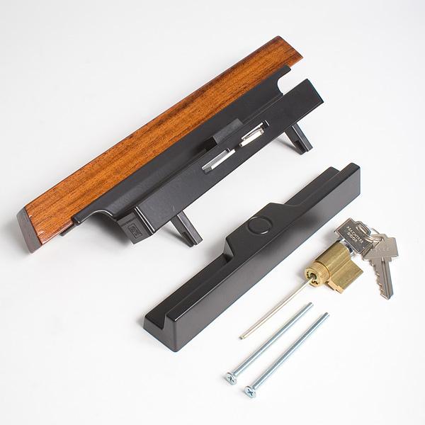 Peachtree Carvel Sliding Patio Door Handle Set With Key Cylinder Lock Pwdservice - Patio Door Replacement Locks